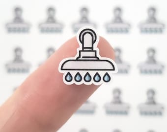 Sticker pour agenda | Douche