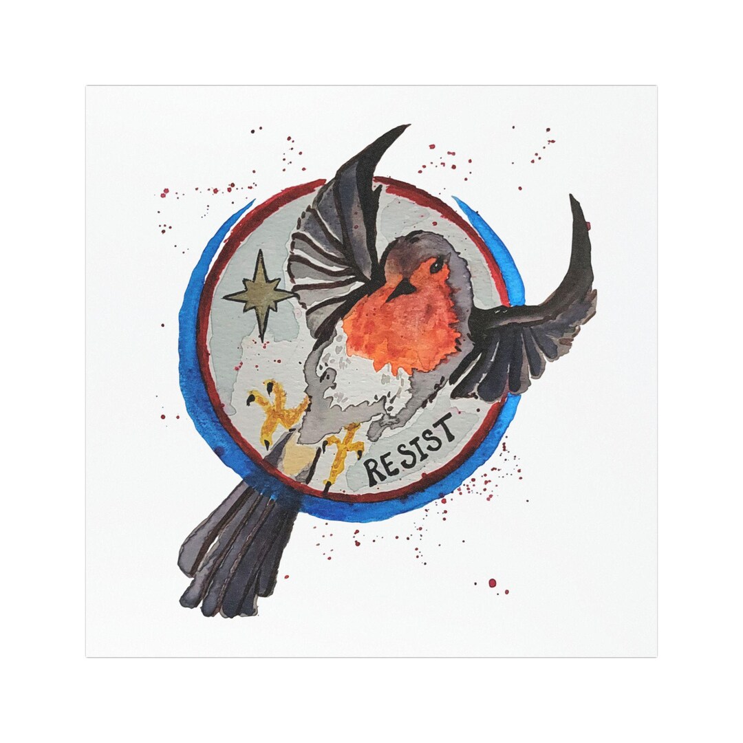 Robin Magnet Robin RESIST Car Magnet - Etsy