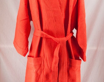 Waffle Kimono Robes, Personalized Robes, Bridesmaid Gift, Bride Robes, Getting Ready Robes, Monogrammed Waffle Spa Robe, Bridal Party Robes