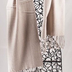 Personalized Scarf, Monogrammed Scarf, Embroidered Scarf, Light Grey Scarf, Neck Warmer, Winter Scarf, Scarves, Gift