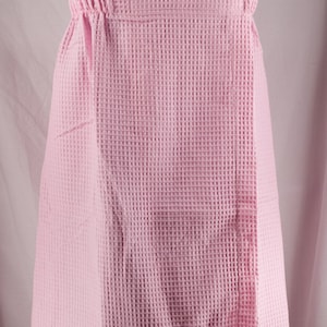 Monogrammed Spa Wrap - Pink Towel Wrap - Personalized Cover-up- College Dorm Shower Wrap