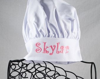 Personalized Chef Hat, Embroidered Chef Hat