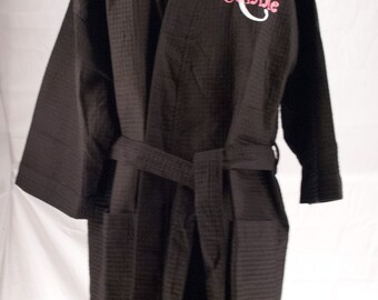 Personalized Robes, Waffle Kimono Robes, Wedding Robes, Getting Ready Robes, Personalized Robes, Bridesmaid Gift, Bride Robes, Spa Robes