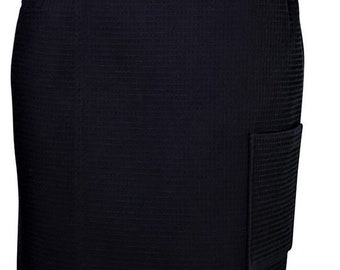 Personalized Men's  Spa Wrap -  Black Waffle Weave Bathwrap - Men's Towel Wrap - Groom Gifts - Monogrammed Gift -  Father's Day - Sauna Wrap
