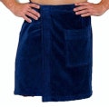 Personalized Men's Spa Wrap, Navy Blue Spa Towel, Sauna Wrap, Velour Wrap, Male Towel Wrap, Bath Towel Wrap, Gift For Him, Groomsmen Gift