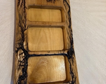 Handmade Rustic Snack Tray