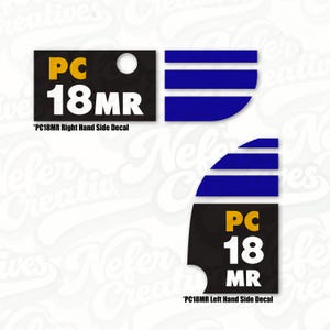 Komatsu PC18MR-3 Excavator Decal | Digger Sticker image 3