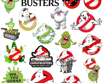 Ghostbusters PNG, sofortiger Download Ghostbusters Clipart, Slimer PNG, nur digitale Datei, Ghostbusters Schneidedatei Vektor
