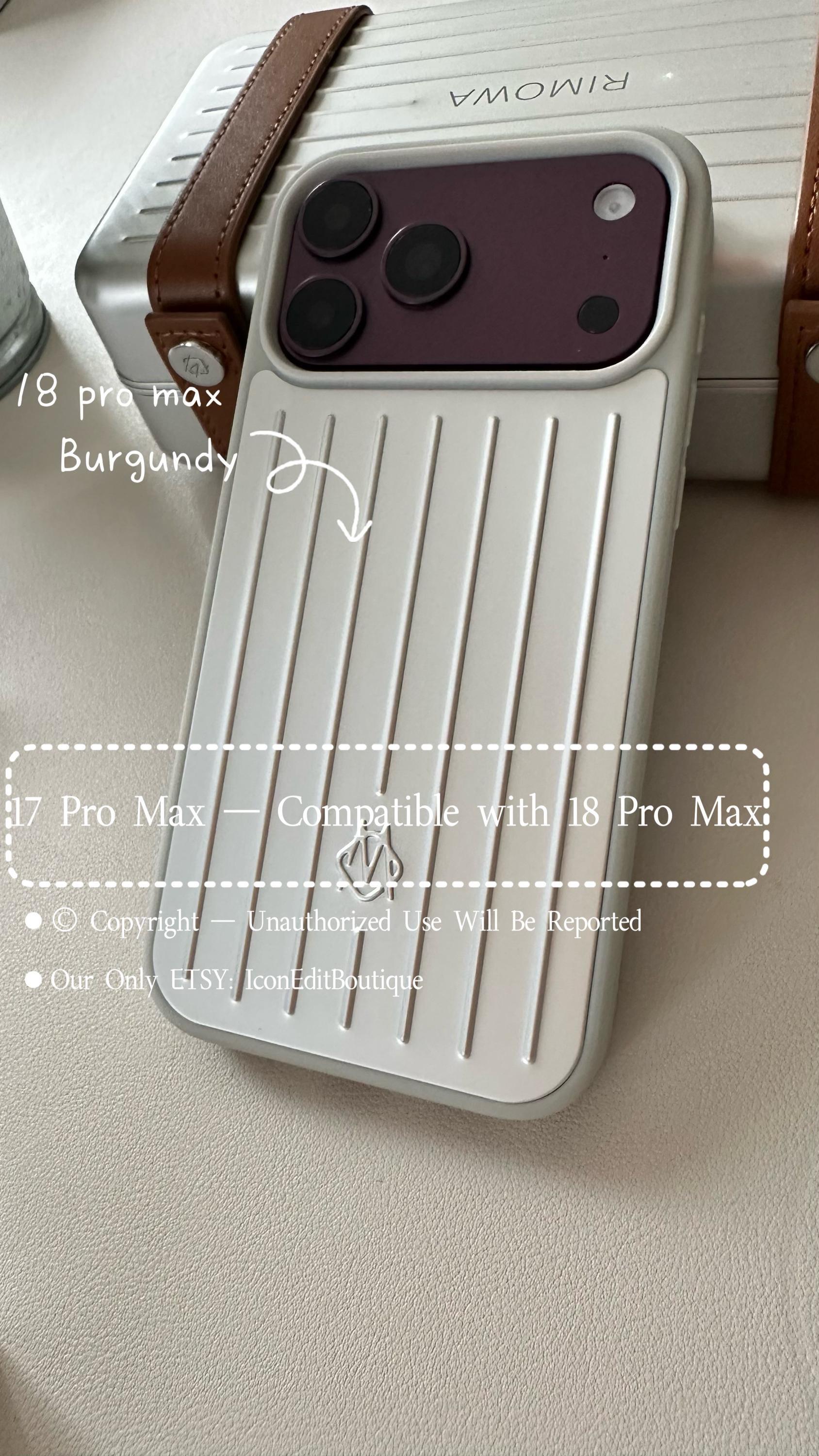 Rimowa iPhone 15 Pro Max Case - Etsy