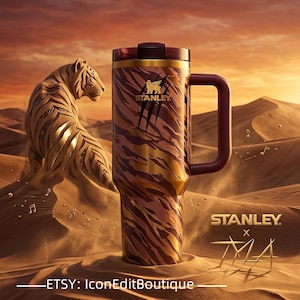 Stanley x Tyla Tyger Quencher 1,2 l | Limitierte Stanley-Trinkbecher-Edition | Tyla-Kollaboration | Unbenutztes Ausstellungsstück | Originalverpackung