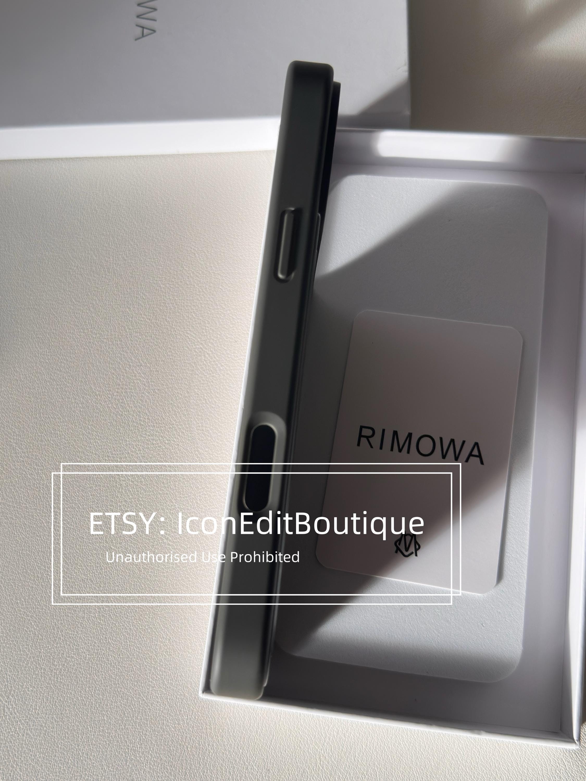 RIMOWA Slate Grey Magsafe iPhone Case for 17/18 Pro & Pro Max