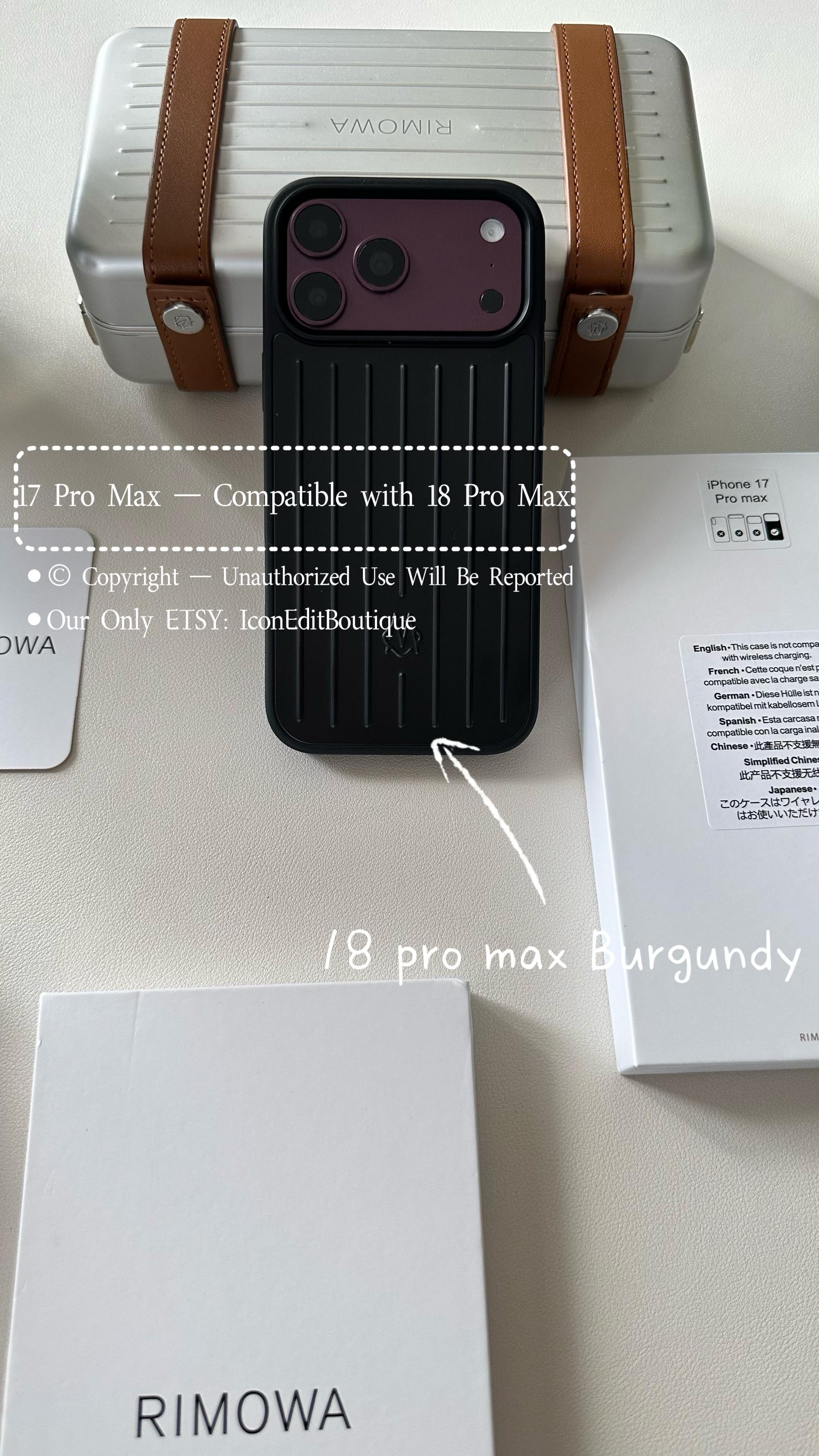 Rimowa iPhone 17 Pro Case - Etsy
