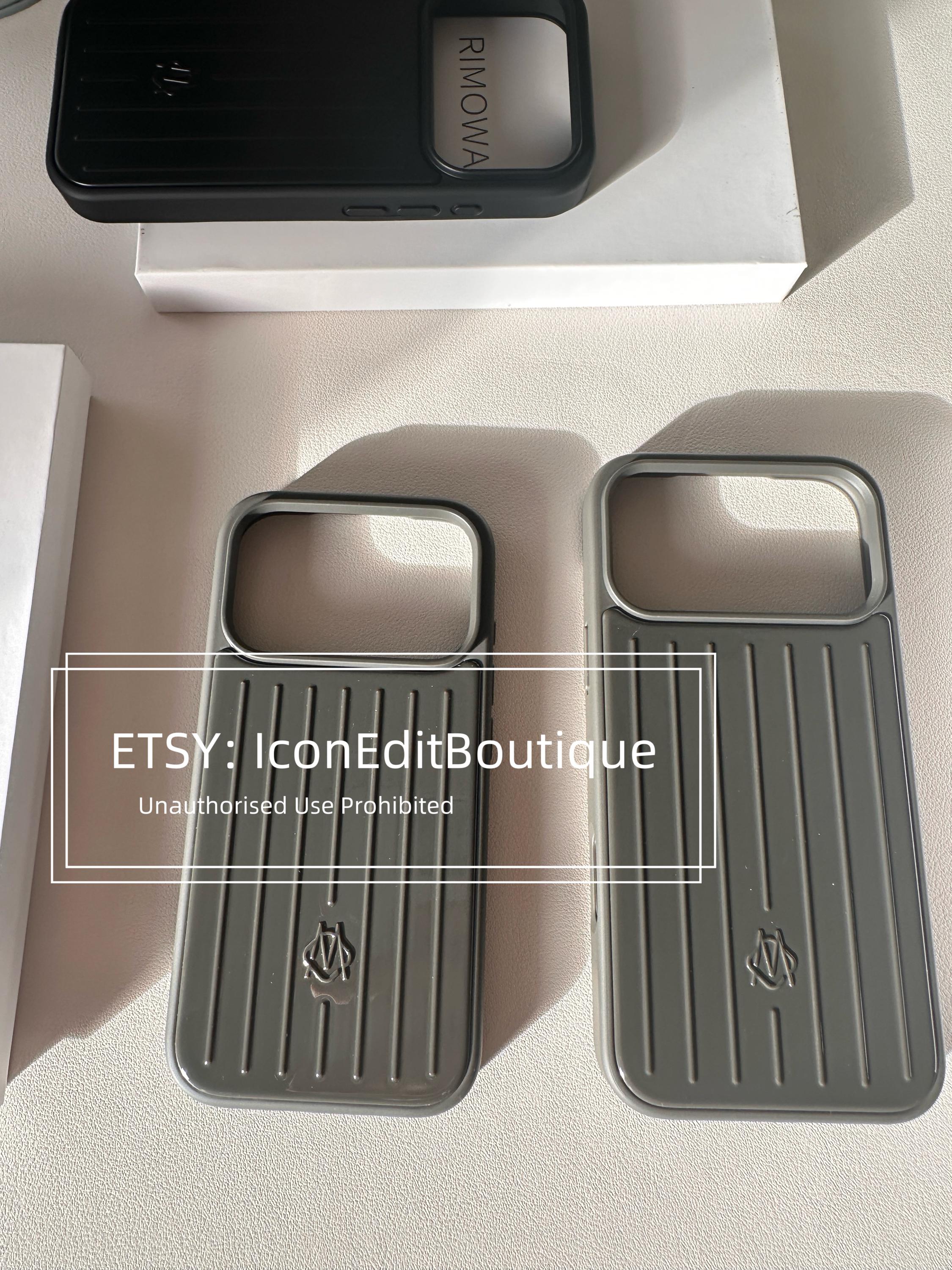 RIMOWA Slate Grey Magsafe iPhone Case for 17/18 Pro & Pro Max
