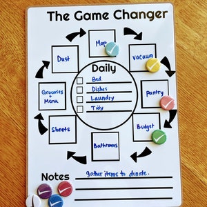 The Game Changer Adult Chore Chart