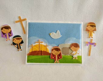 Bible Felt Stories  **COMPLETE SET**