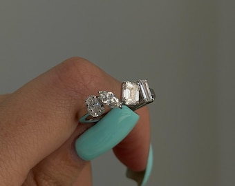 14K Gold Diamond Open Ring – 0.33 CT Lab-Grown