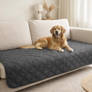 Protector de sofá impermeable para mascotas, funda antideslizante para sofá, funda acolchada para sofá, protector de muebles lavable a máquina, funda para sofá en forma de L.