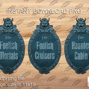 Digital download, DCL cruise line, Door Magnet, The Haunted Mansion themed, Door decor, Cruise line, Stateroom Magnet