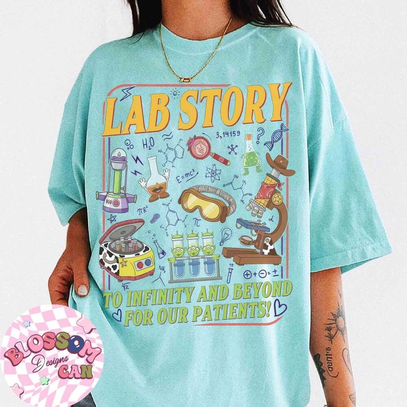 Pixar Lab Disney Pixar Toy Story Lab Week 2026 Shirt, to Infinity and Beyond for ...