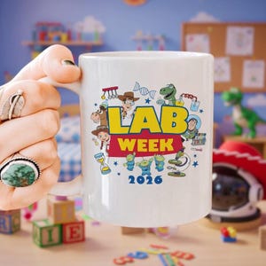 Lab Week 2026 Toy Story Mug,Phlebotomist Mug, Lab Team Coffee Mug, Lab Story Mug, Lab Week Mug, Lab Team Mug,Lab Assistant Mug,Toy Story Mug image 2