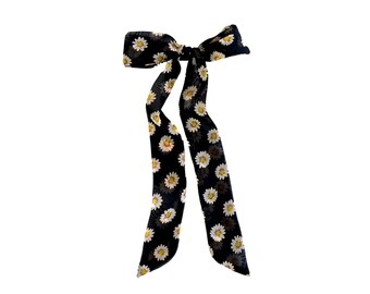 Women's Thin Head Scarf Hair Tie - Small Skinny Neck Accessory -  Ponytail Bun Braid Fashion Accent - Ready Ship