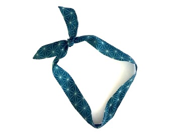 Versatile Narrow Fabric Hair Tie: Ponytail, Braid, Bun, Handbag Accessory - Multiple Widths Available - Ready to Ship