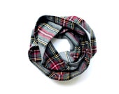 Plaid Infinity Scarf, Toddler Scarf, Girl Scarf, Boy Scarf, Holiday Photo Prop, Top Selling Items, Ready to Ship