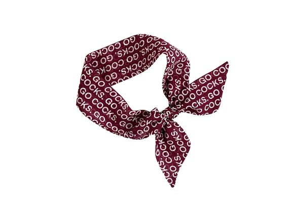 University of South Carolina Gamecocks Versatile Scarf: Neck, Hair, Handbag Accessory Fan Gift, College Apparel