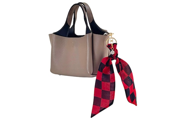 Texas Tech University Scarf Keychain including Letter T Charm. Gift for Fans, Students and Alumni -  Ready to Ship
