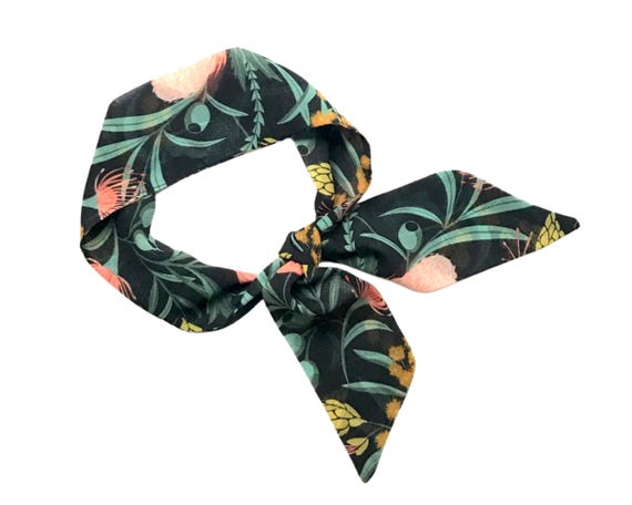 Petite Chiffon Scarf: Versatile Hair Tie, Handbag Accessory, Neckerchief - Lightweight & Stylish - Ready To Ship