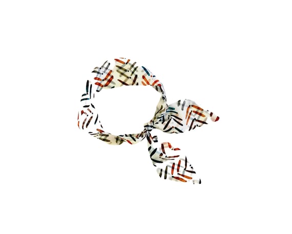 Stylish Women’s Fabric Hair Scarf for Ponytails, Buns, and Accessory Use - Ready to Ship