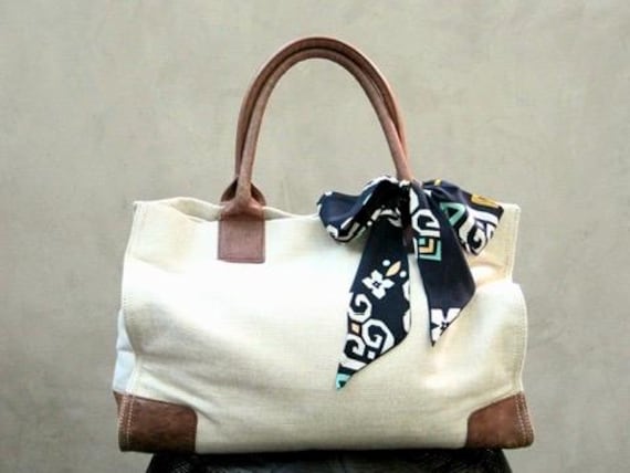 Versatile Navy Blue Fabric Scarf: Hair Tie, Neck Wrap, Handbag Accessory - Ready to Ship