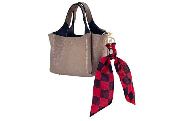 Texas Tech University Scarf Keychain including Letter T Charm. Gift for Fans, Students and Alumni -  Ready to Ship