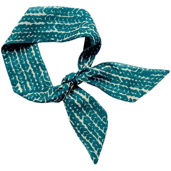 Versatile Skinny Fabric Hair Tie: Ponytail, Bun, Braid, Neck & Handbag Accessory for Women - Ready to Ship