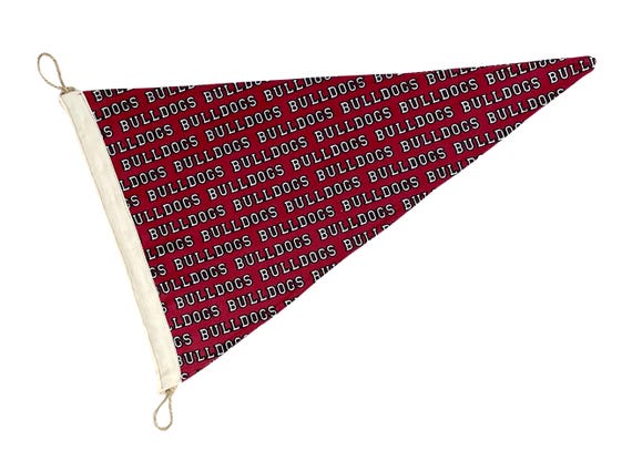 Georgia Bulldogs Pennant Banner - Red and Black Wall Decor - Game Day, Dorm Flag, Tailgate Party Accessory - Sports Fan Gift