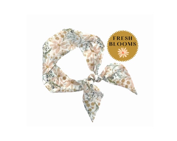 Versatile Fabric Hair Tie: Ponytail, Bun, Braid Accessory & Handbag Scarf for Women - Ready to Ship