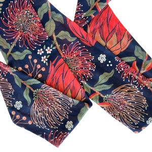 Wide Chiffon Scarf - Women Hair Wrap - Belt Sash -Lightweight Neck Scarf image 6