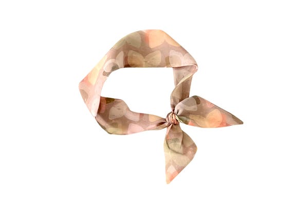 Versatile Fabric Hair Scarf: Ponytail Tie, Neck Accessory, Handbag Accent - Chic Women's Fashion - Ready to Ship