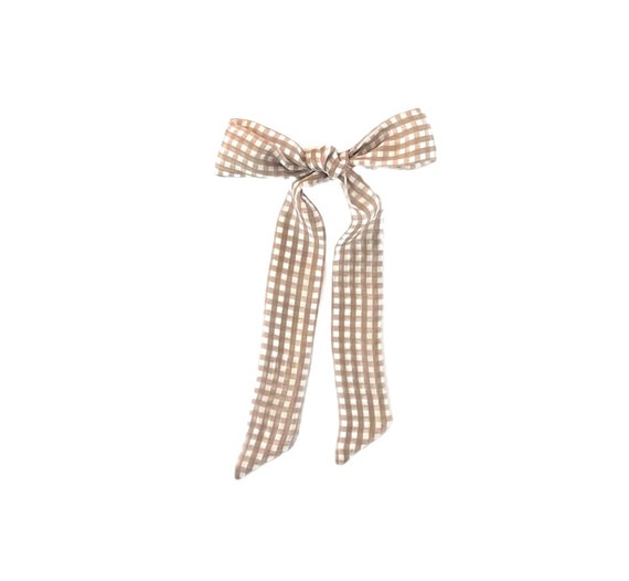Versatile Chiffon Hair Bow for Women: Narrow Fabric Tie for Hairstyles and Handbags - Ready to Ship
