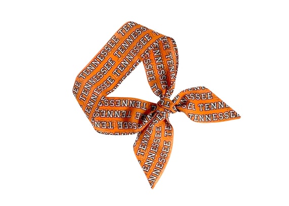 University of Tennessee Volunteers Versatile Scarf.  Neck, Hair, Handbag Accessory Fan Gift, College Apparel