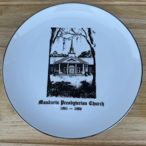 Vintage Church Plates - Etsy