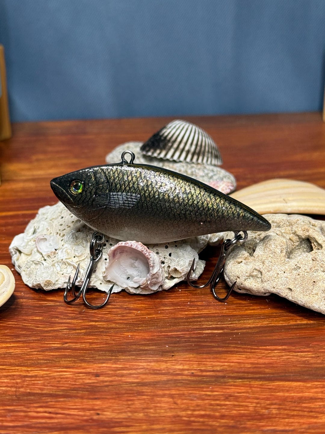 Gold Color Rattle Trap Hand Painted Golden Shiner Lipless Rattle Trap - Etsy