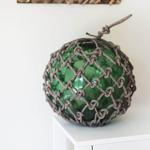 Fishing Float  12&quot; Green Super Big Beach Decor by SEASTYLE
