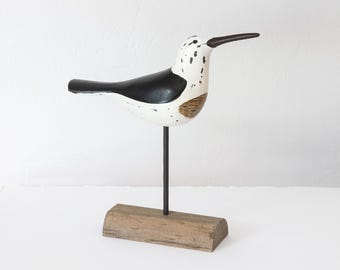 Seagull Forward Beach Home Décor Figurine Wooden