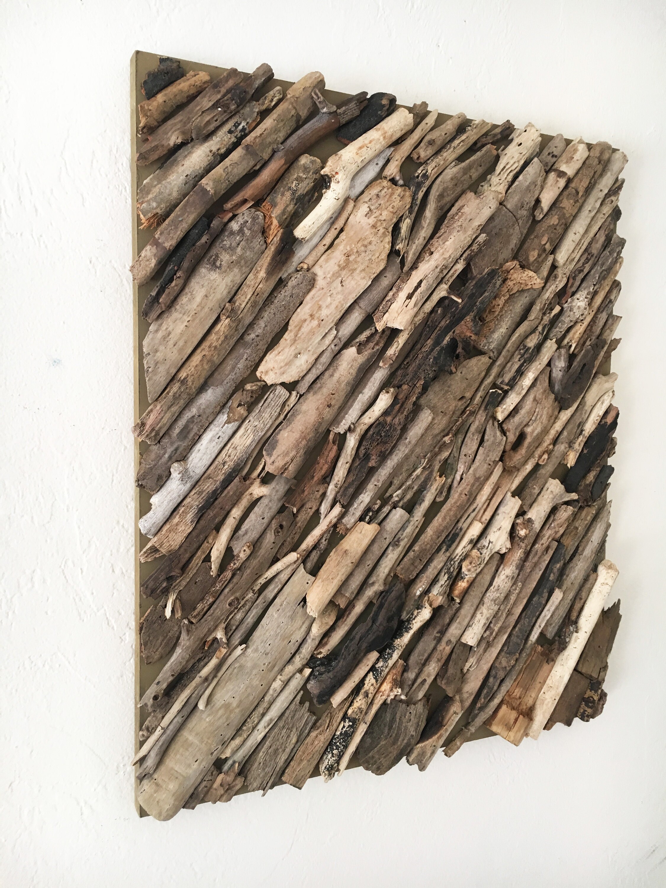 Driftwood Wall Art 18x24 Beach Décor by SEASTYLE