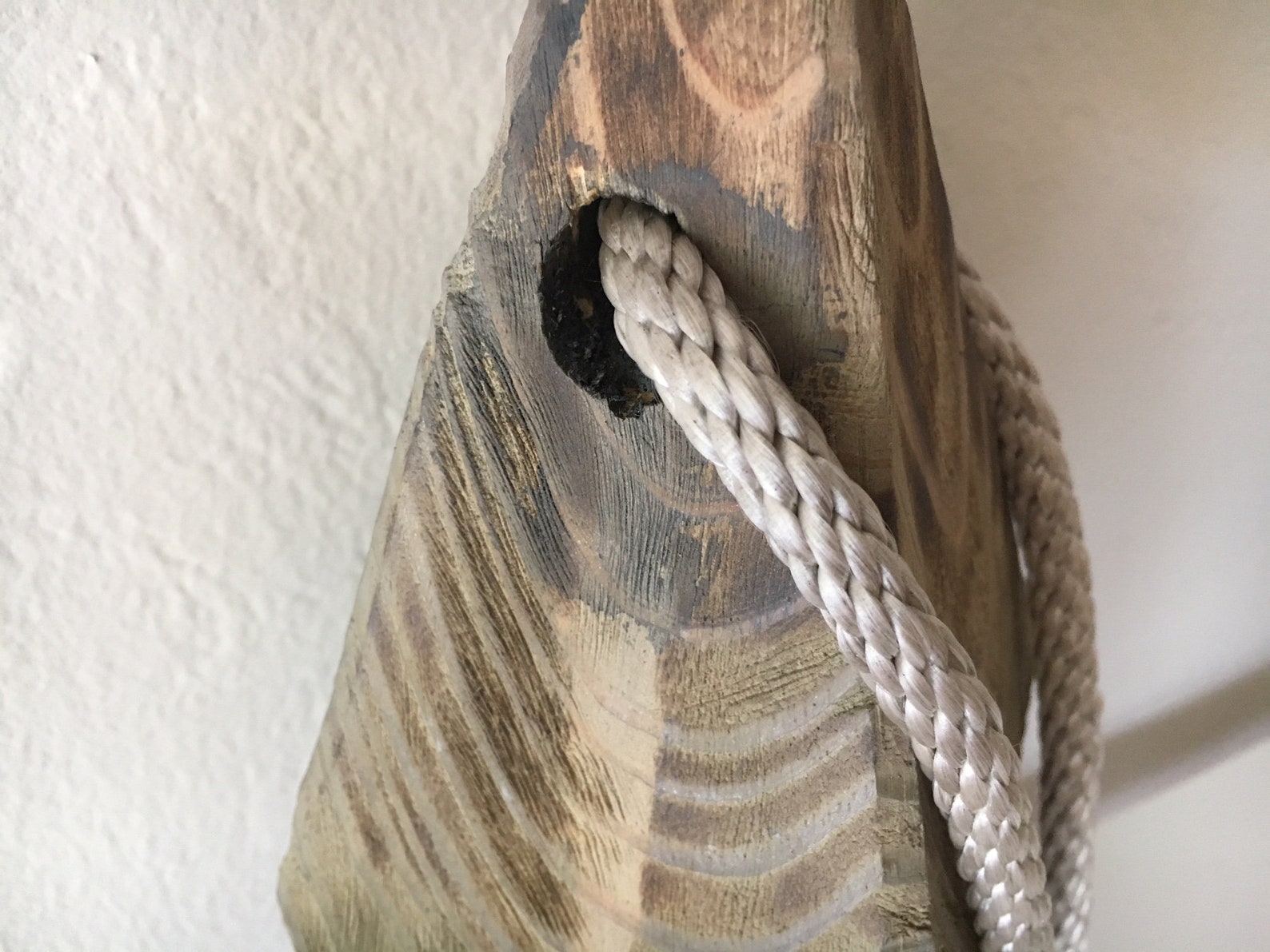 Beach Decor Grey Old Lobster Float Buoy Driftwood 552 Rope - Etsy