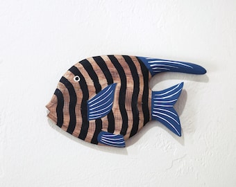 Fish Wood Handmade Beach decor by SEASTYLE