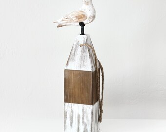 Buoy with Bird 17 inch Beach Décor by SEASTYLE
