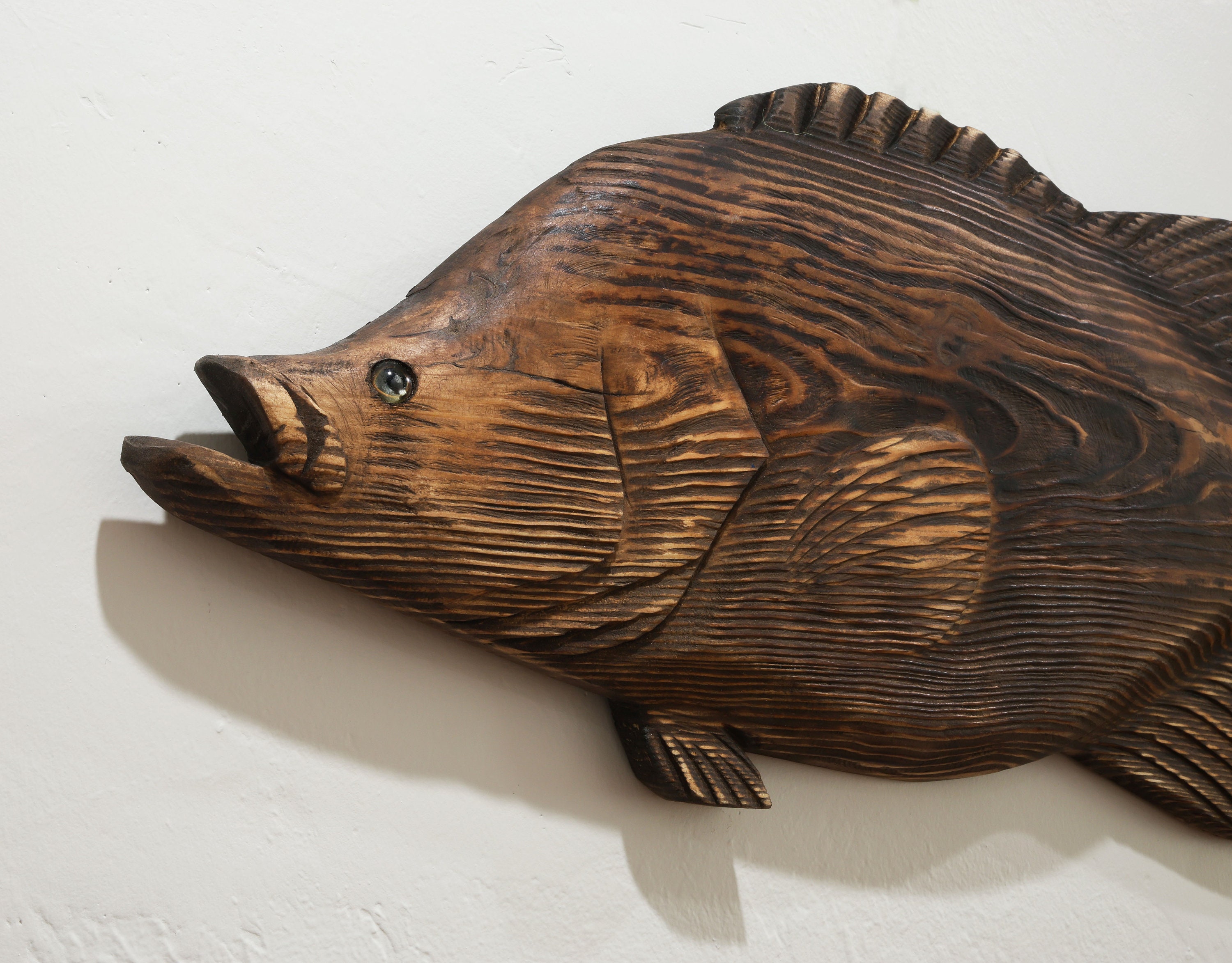 Driftwood Tripletail Fish 31 in 2D Sculpture Beach Décor by SEASTYLE - Etsy