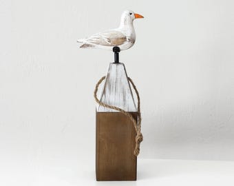 Buoy with Bird 15 inch Beach Décor by SEASTYLE